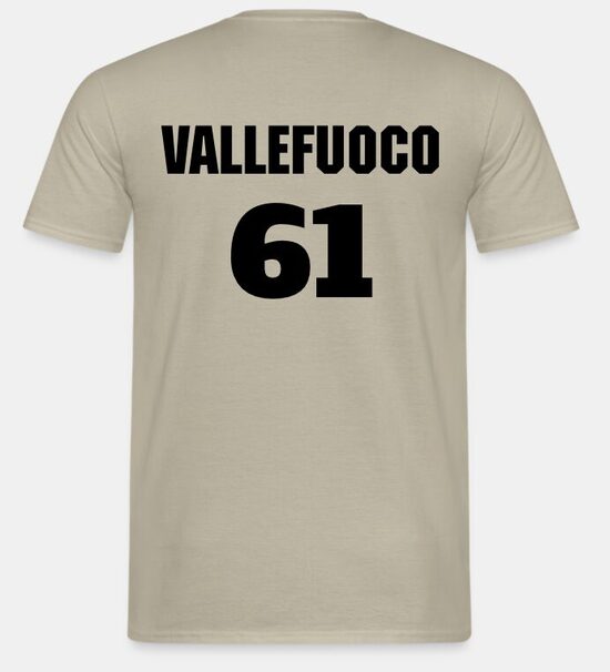 T-shirt personalizzata di Leonardo Vallefuoco (61)  -  XL